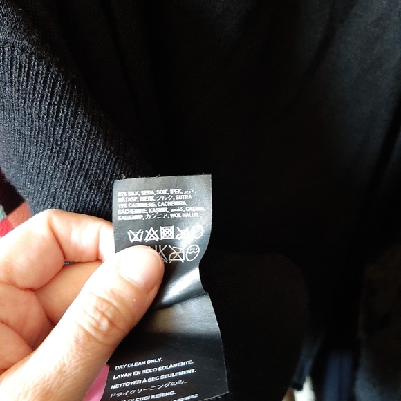 BEBE silk and cashmere sweater dress - Picture 6 of 6